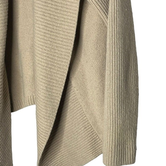 Sundance Size S Cardigan Open Shawl Collar Waterfall Boho Angora Lambswool - Picture 6 of 11